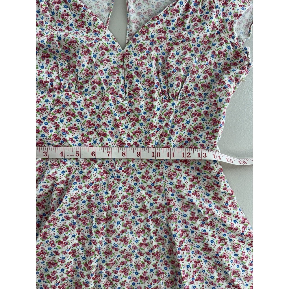 Ralph Lauren Denim And Supply Dress Floral Ditsy Cottagecore Size 10 - Picture 8 of 11